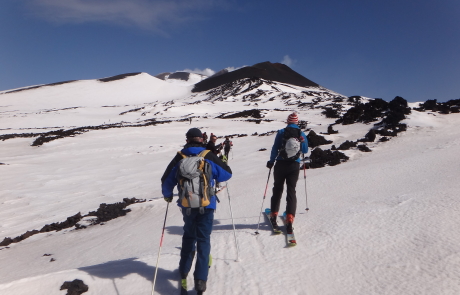 Sci di fondo sull'Etna - ph. L. Patti