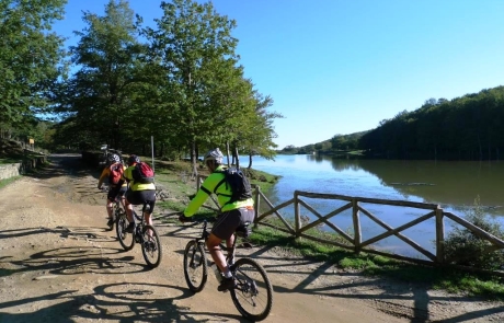 MTB Lago Maulazzo Sicilia in bicicletta