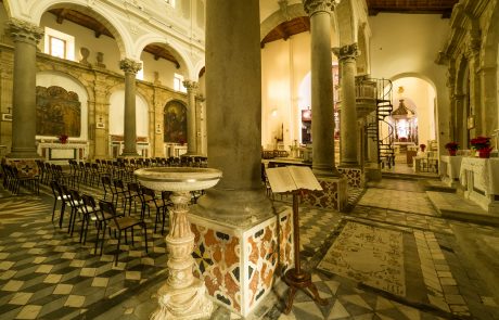 Duomo di Castroreale-parte della meridiana