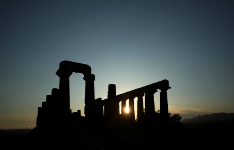 Valle dei templi - veduta al tramonto - ph. P. Barone