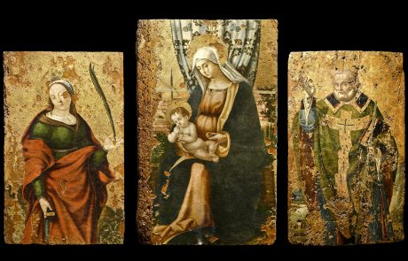 Chiusa Sclafani Polittico 1530. Chiesa S.Caterina